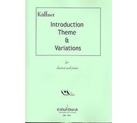 KUFFNER J. - Introduction, Theme and Variations para Clarinete y Piano (Kovacs)