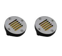 Kufughty 2 altavoces de agudos LIVE de 4 ohmios de 1.5 pulgadas, con movimiento de aire, 30 W, HIFI, AMT-40, altavoz alto tipo cinturón