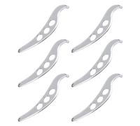 Kufughty 6X Inoxidable Acero Gua Sha Guasha Placa Masajeador Herramienta Rascador Terapia Física Músculo Suelto Meridiano Masajeador Máquina Spa Board Tool