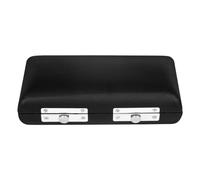 Kufughty Estuche de para Cabeza de Flauta Bañado en Plata, Tubo de Soplado Curvado para Flauta, Caja de Protección para el Cuerpo de Flauta, Accesorios para Instrumentos