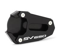 KUGVTER Soporte Lateral para Motocicleta Almohadilla Ampliadora Extensión para Suzuki SV 650X 2018-2020 SV650 2016-2021(001)