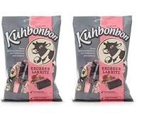 Kuhbonbon Caramelo De Fresa Regaliz 200 g (Paquete de 2)