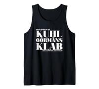 Kuhl Görmäns Klab Cool Germans Club Alemania Divertido Camiseta sin Mangas