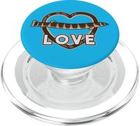 Kuhli Loach Love Amor Peces de Acuario Acuarista PopSockets PopGrip para MagSafe