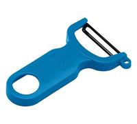 KUHN RIKON 24283 Swiss - Pelador (hoja de acero inoxidable, plástico), color azul