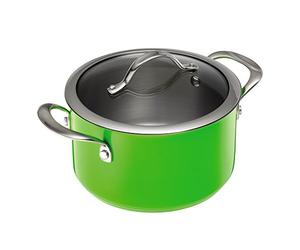 KUHN RIKON Cacerola, Verde, 24 cm