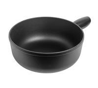 Kuhn Rikon 32323 - Fondue de queso, hierro fundido, color negro mate