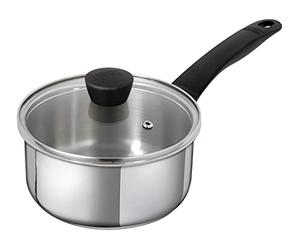 KUHN RIKON Cazo clásico de acero inoxidable de inducción, 16 cm/1,5 litros, acero 18/10