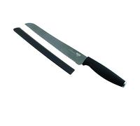 KUHN RIKON Colori 26584 - Cuchillo de pan (titanio, grafito, plástico, 33 x 3,5 x 2,5 cm)