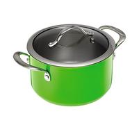 Kuhn Rikon Colori - Cacerola, 5,5 l, 24 cm, Color Verde