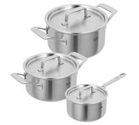 Kuhn Rikon Culinary Fiveply SET · Cazo 1.7 L + Cacerola 3.4 L + Olla 6.4 L