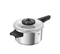 Kuhn Rikon Duromatic Classic NEO - Olla a presión de mango largo de 3,5 L, fabricada en Suiza, ultrarrápida y de bajo consumo, base gruesa supertérmica, segura y duradera