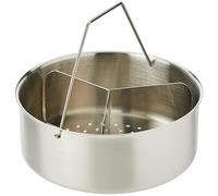 Kuhn Rikon Duromatic Trio Separador de Acero Inoxidable para Ollas a Presión Plateado, 18 cm