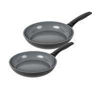 Kuhn Rikon EASY CERAMIC Set sartenes Ø 24 cm y Ø 28 cm, de aluminio 100% reciclado