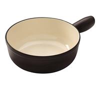Kuhn Rikon Fondue Käsefondue Caquelón Hierro Fundido, Negro, 20 cm