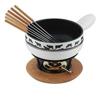 KUHN RIKON Juego de fondue de queso de cerámica
