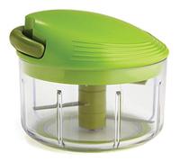 KUHN RIKON Pull Chop - Picadora universal (tamaño pequeño, plástico, 500 ml), color verde