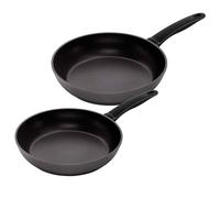 KUHN RIKON, Set juego de 2 Sartenes antiadherentes de aluminio EASY INDUCTION, aptas para vitrocerámicas inducción, Tamaños 28 cm y 24 cm