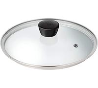 KUHN RIKON Tapa de cristal con botón de baquelita, 22 cm