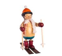 Kuhnert Drechslerei - Figura decorativa (madera, 12 cm aprox., fabricado en Alemania)