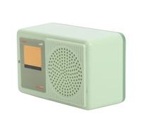 KUIDAMOS Altavoz Bluetooth Retro, Minialtavoz Inalámbrico Vintage con Pantalla de Letras para Actividades Al Aire Libre, Uso Doméstico, Diseño Bonito