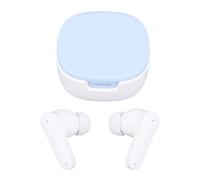 KUIDAMOS Auriculares Inalámbricos con Traductor BT, Auriculares Intrauditivos Portátiles, Traducción en Varios Idiomas para Viajes, Actividades Al Aire Libre, Ajuste Cómodo (Azul Blanco)