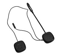 KUIDAMOS Auriculares Inalámbricos para Casco de Motocicleta con Tecnología Inteligente de Reducción de Ruido para una Conducción Más Segura, Material ABS, 1 Juego de Auriculares para Casco para Varios