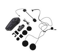 KUIDAMOS Auriculares para Casco Bluetooth 5.4 Cancelación de Ruido Inalámbrica con Sonido HiFi para Andar en Motocicleta
