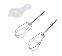 KUIDAMOS Batidores Mezcladores Manuales de Acero Inoxidable, Juego de Repuesto Premium para Batir Mantequilla, Azúcar en Polvo para Entusiastas de la Repostería