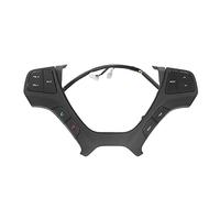 KUIDAMOS Botón de Control del Volante Reemplazo Negro Duradero para HYUDNAI I10 2014-2017, Caracteres Claros, Instalación No Destructiva, para Entusiastas del Automóvil