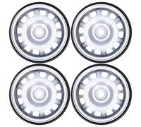 KUIDAMOS Bujes de Rueda RC de Aleación de Zinc, 12 Orificios para Coches AXIAL/HSP 1/10 RC, Cubo de Rueda de Metal (Plata)