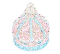 KUIDAMOS Caja de Baratijas con Forma de, Joyería Decorativa Esmaltada Vintage para Mujeres y Niñas, Caja de Almacenamiento de Aleación de Zinc, Regalo Ideal para el Día de San Valentín, Decoración