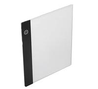 KUIDAMOS Caja de Luz LED Portátil A5, Tableta Artística con Atenuación Continua para Caligrafía y Visualización de Animación, Acrílico, 8,5x7,3 Pulgadas