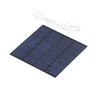 KUIDAMOS Cargador de Bricolaje con Panel Solar de 1,5 W, Potencia Ligera de 6 V para Pequeños Proyectos Científicos y Aplicaciones Electrónicas, 110x110 Mm