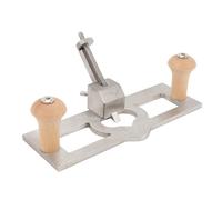 KUIDAMOS Cepilladora de Madera Portátil de Alta Configuración Hecha de Acero Inoxidable, Plano de Unión para una Artesanía, Herramienta Manual para Entusiastas de la Carpintería, 1 Pieza