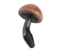 KUIDAMOS Clips de Ventilación en Forma de Seta, Difusor de Aromas, Ambientador con Diseño de Madera Natural para Comodidad y Relajación en el Interior del Coche