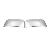 KUIDAMOS Cubierta Protectora Cromada para Espejos Retrovisores para ISUZU D-MAX 2012 V.2 2012-2018, Decoración de Espejo Retrovisor de Fácil Instalación para Exterior de Automóvil, Material ABS de
