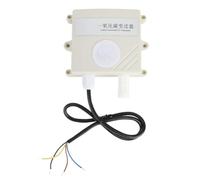 KUIDAMOS Detector de Monóxido de Carbono de Pared con Sensor de Temperatura y Humedad de Alta Sensibilidad para Uso Interior y Exterior PVC 1 Unidad