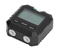 KUIDAMOS Inclinómetro Digital Buscador de Nivel de ángulo de Transportador Electrónico de Alta Precisión para Carpintería 5,3 X 5,3 X 2,7 Cm (Negro)