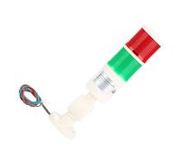 KUIDAMOS Indicador LED Señal de Precaución Luz Constante para Exteriores, Construcción de Ingeniería, Grúa Puente Luz de Advertencia de 24 V CC