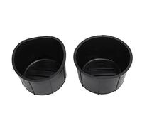 KUIDAMOS Inserto de Portavasos para Consola Central Flow, Repuesto de Alta Precisión para 2009-2014, Fácil de Limpiar para Pasajeros Traseros