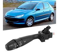 KUIDAMOS Interruptor Indicador de Señal de Giro Palanca de Columna de Dirección de Aleación de Cobre ABS de Alto Grado para 206 207 307 406, 1 Pieza "Apto para 206/207/307/406"