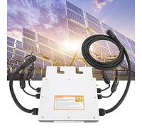 KUIDAMOS Inversor Micro Solar Impermeable SG600MD con Pantalla LED para Uso Doméstico Inversor de Red 120V 230V 700W, Comunicación 2.4G