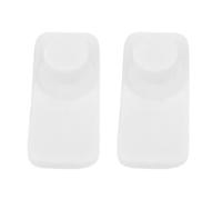 KUIDAMOS Juego de Montaje en Rueda para Cajón de Verduras y Refrigerador, Plástico Duradero, Funcionamiento Suave, Bandejas de Verduras para Frigorífico, 2 uds.