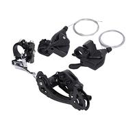 KUIDAMOS Juego de Palanca de Cambios de Velocidades para Bicicleta de Montaña para un Ajuste Preciso del Engranaje y una Conducción Segura