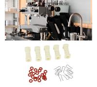 KUIDAMOS Kit de Horquilla de Sellado de Conector de Máquina de café para Garantía de Sellado de Fluido sin Costuras Diseño Compacto para Máquinas de café 35 Unidades