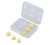 KUIDAMOS KUIDAMOS 3 Pares de Almohadillas de Silicona Suave de Repuesto para Auriculares Intrauditivos S M L Puntas de Silicona con Orificio Interior de 4 Mm para Mayor Estabilidad y Agarre para