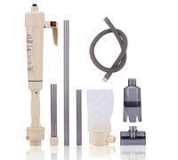 KUIDAMOS Limpiador de Grava de Acuario batera limpiador el¨¦ctrico autom¨¢tico de grava Herramienta de Limpieza de Cambio de Agua de sifn de pecera sifon Gravel Cleaners