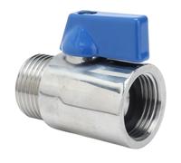 KUIDAMOS Mini Válvula de Bola de 5/8 de Pulgada de Acero Inoxidable para Uso en Elaboración Casera y Ducha Diseño Compacto y Práctico