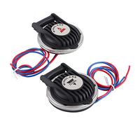 KUIDAMOS Par de Interruptores de Pie de Molinete de Ancla de Acero Inoxidable Marino, Impermeables para Cabrestante de Barco hacia Arriba/abajo 12-24 V, 5 A, Apto para Cinco Océanos Atlántico,
